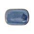 Terra Porcelain Aqua Blue Rectangular Plate 29x19.5cm/11.5x7.75