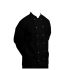 Chef Stud Jacket Black Long Sleeve XL - (48
