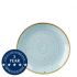 Churchill Stonecast Duck Egg Blue Coupe Plate 6.5