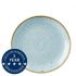 Churchill Stonecast Duck Egg Blue Coupe Plate 8.66