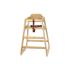 Tablecraft Wooden High Chair Natural