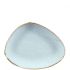 Churchill Stonecast Duck Egg Blue Chefs' Triangle Plate 10.375x8