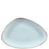 Churchill Stonecast Duck Egg Blue Chefs' Triangle Plate 12x8