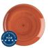Churchill Stonecast Spiced Orange Coupe Plate 10.25