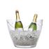Genware Clear Plastic Champagne Bucket Large 7L