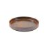 Terra Porcelain Rustic Copper Presentation Plate 20.5x2.9cm/8x1