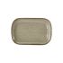 Terra Porcelain Smoke Grey Rectangular Plate 34.5x23.5cm/13.5x9.25