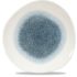 Churchill Studio Prints Raku Topaz Blue Round Trace Plate 28.6cm (Pack of 12)