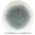 Churchill Studio Prints Raku Topaz Blue Round Trace Plate 18.6cm (Pack of 12)