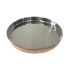 Copper Thali 34cm With 4 Copper Ramekins/Katoris