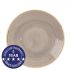 Churchill Stonecast Peppercorn Grey Deep Coupe Plate 10