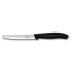 Victorinox Serrated Black Handled Vegetable Knife 10cm (4