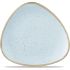 Churchill Stonecast Duck Egg Blue Triangle Plate 22.9cm (Pack of 12)