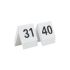 Plastic Table Numbers 31-40 Set
