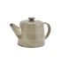 Terra Porcelain Smoke Grey Teapot 500ml/17.6oz - Pack of 6