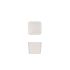 White Tokyo Melamine Small Bento Box Insert 8.3 x 7cm (Pack of 6)