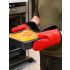 Mastercook Red Seamless Silicone Double Oven Glove