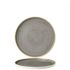 Churchill Stonecast Peppercorn Grey Chefs' Walled Plate 6.125