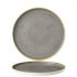 Churchill Stonecast Peppercorn Grey Chefs' Walled Plate 8.25