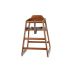Tablecraft Wooden High Chair Walnut