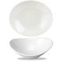 Churchill Orbit White Oval Bowl 14 x 18cm 30cl (Pack of 12)